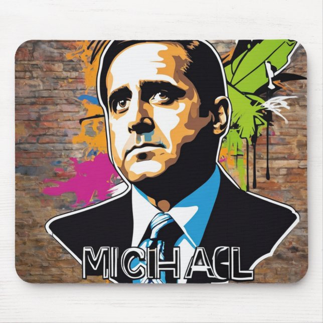 Tapis De Souris Le Bureau - Michael Scott (Devant)