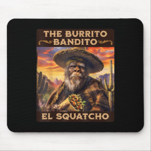 Tapis De Souris Le Burrito Bandito El Squatcho