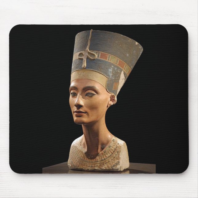 Tapis De Souris Le buste de la Reine Nefertiti (Devant)