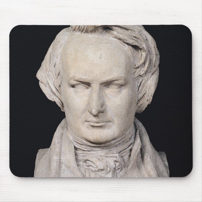 Tapis De Souris Le buste de Victor Hugo a vieilli 35, 1837 (Devant)