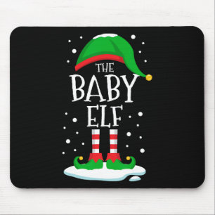 Tapis De Souris Le Byby Elf Joyeux Noël Famille Assortie