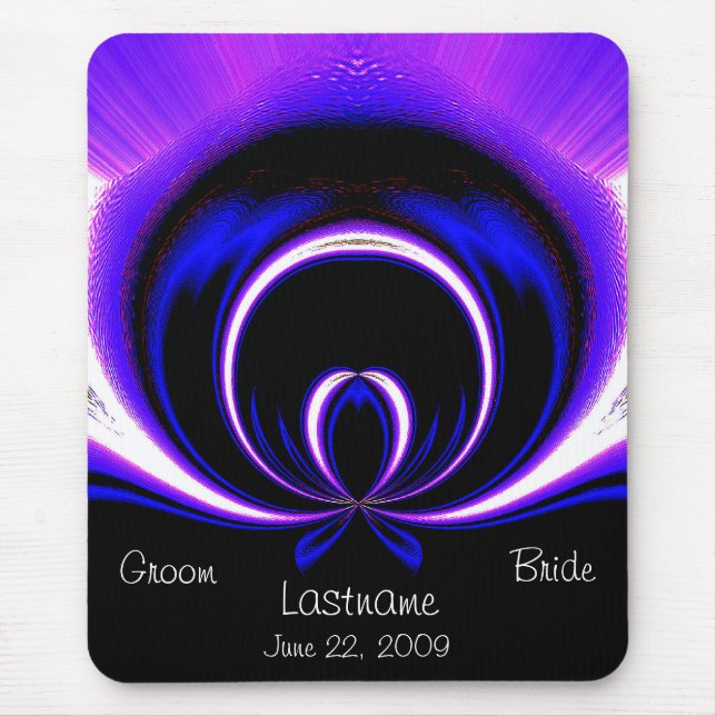 Tapis De Souris Le cadeau de mariage Mousepad (Devant)