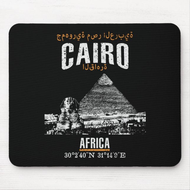 Tapis De Souris Le Caire (Devant)