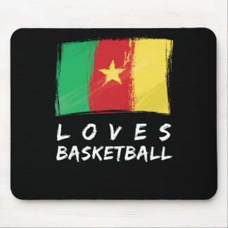 Tapis De Souris Le Cameroun adore le basket-ball 