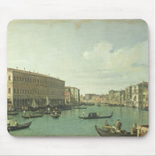 Tapis De Souris Le canal grand du pont de Rialto