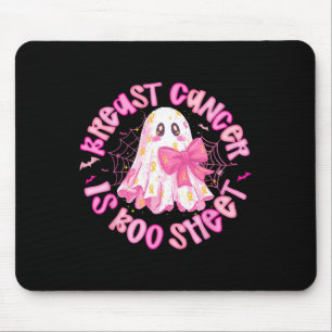 Tapis De Souris Le Cancer Du Sein Est Botte Feuille Coquette Rose