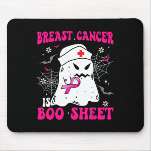 Tapis De Souris Le Cancer Est Boite Feuille Super Rose Éffrayant P