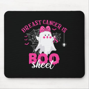 Tapis De Souris Le cancer est une feuille de seins Cancer guerrier
