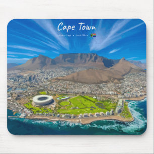 Tapis De Souris Le Cap, Afrique du Sud - Vue de la Montagne de la
