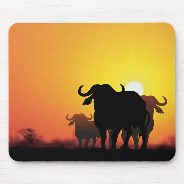 Tapis De Souris Le Cap Buffalo (Devant)