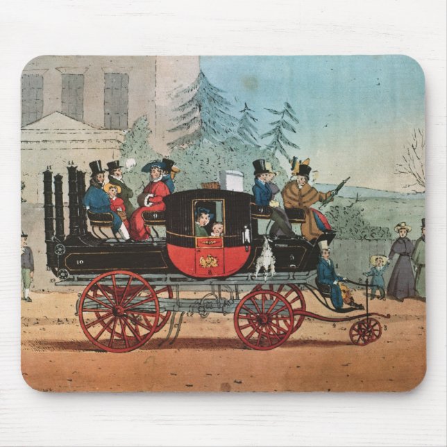 Tapis De Souris Le car de vapeur (Devant)