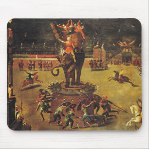 Tapis De Souris Le carrousel d'éléphant