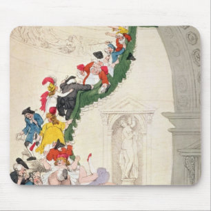 Tapis De Souris Le cas de regard fixe d'exposition, c.1800