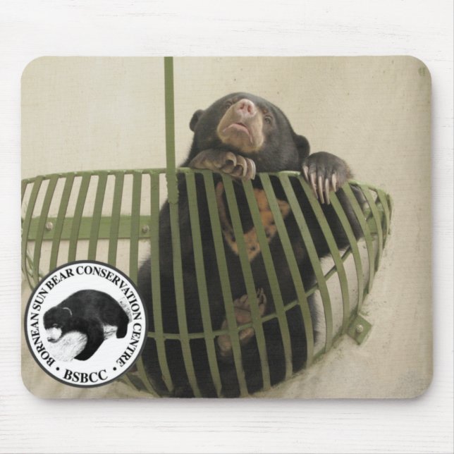 Tapis De Souris Le centre de conservation d'ours de Bornean Sun (Devant)