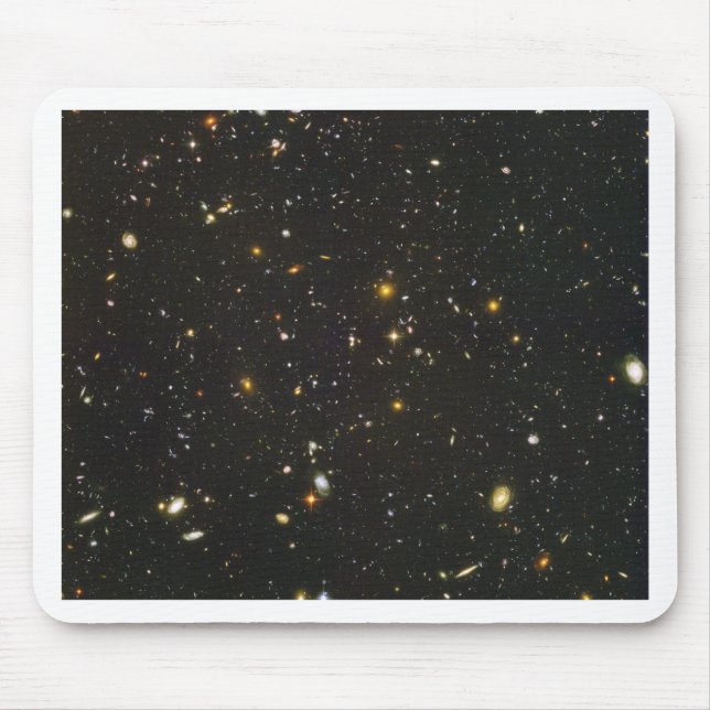 Tapis De Souris Le champ ultra profond de Hubble (Devant)