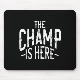 Tapis De Souris Le champion est ici Srt arts martiaux motivation G