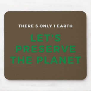 Tapis De Souris le changement climatique est réel