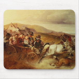 Tapis De Souris Le chariot de mariage