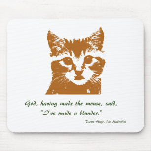 Tapis de souris : Le chat