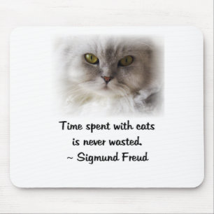 Tapis De Souris Le chat de Freud