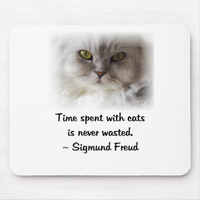 Tapis De Souris Le chat de Freud (Devant)
