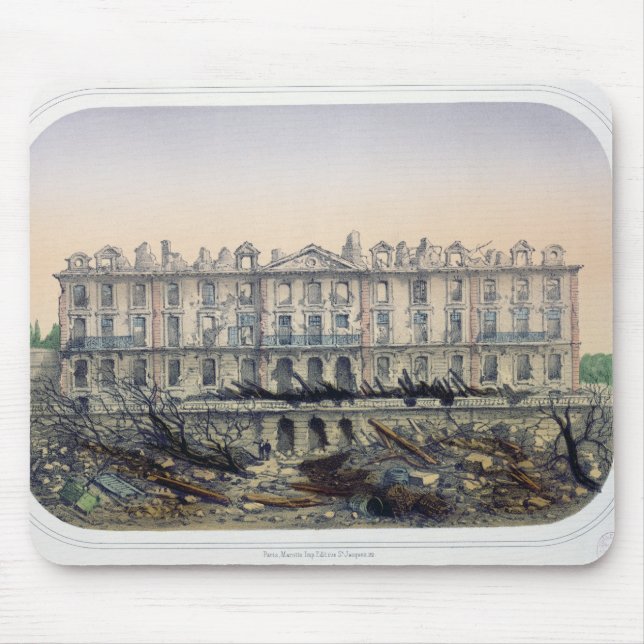 Tapis De Souris Le château de Meudon Bombarded (Devant)