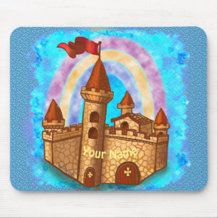 Tapis De Souris Le château Rainbow