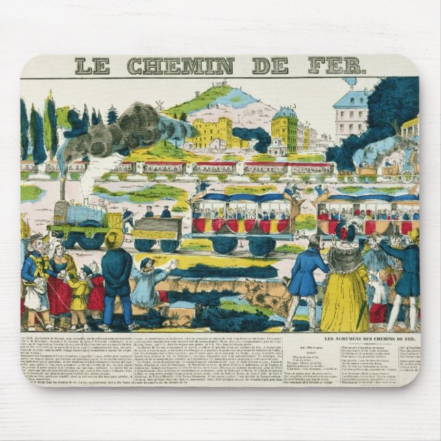 Tapis De Souris Le chemin de fer (Devant)