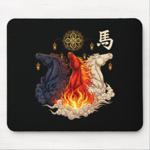 Tapis De Souris Le Cheval Chinois