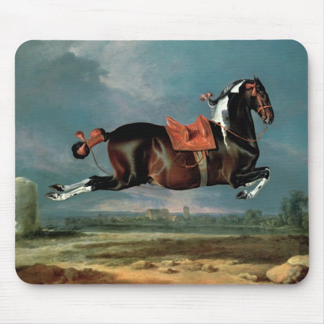 Tapis De Souris Le cheval pie "Cehero" s'élevant (Devant)