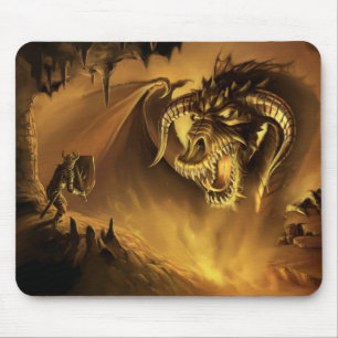 Tapis De Souris Le chevalier courageux - Mousepad