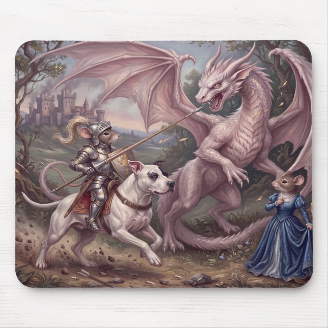 Tapis De Souris Le Chevalier Souris (Devant)