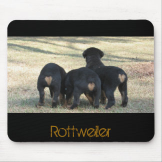 Tapis De Souris Le chiot chronomètre trois