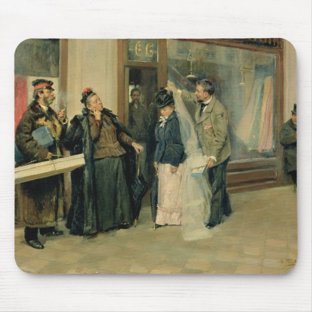 Tapis De Souris Le choix des cadeaux de mariage, 1897-98 (Devant)