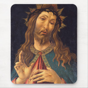 Tapis De Souris Le Christ couronné d'épines par Sandro Botticelli