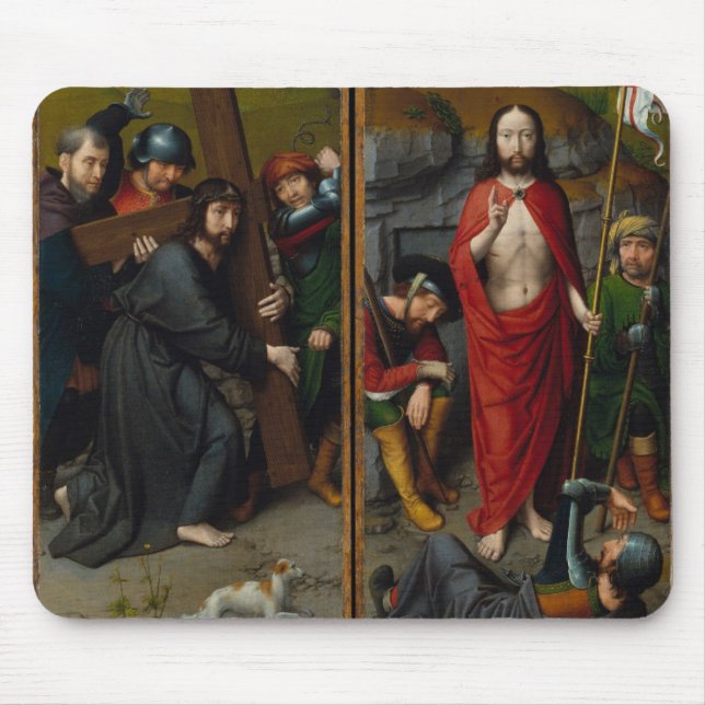 Tapis De Souris Le Christ portant la croix (Devant)