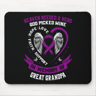 Tapis De Souris Le ciel a besoin d'un héros Dieu Grand Grand Papi