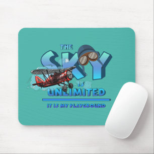 Tapis De Souris Le ciel est mon aire de jeu