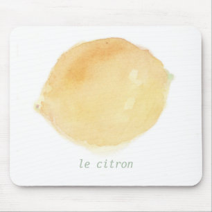 Tapis De Souris le citron