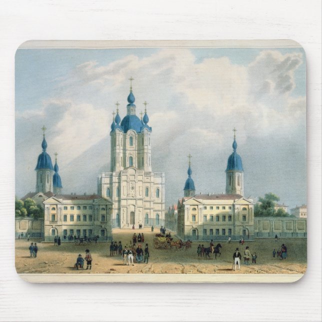 Tapis De Souris Le cloître de Smolny à St Petersburg (Devant)