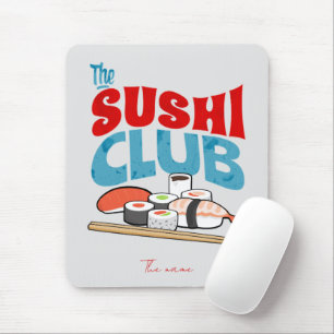 Tapis De Souris le club de sushi, les sushis