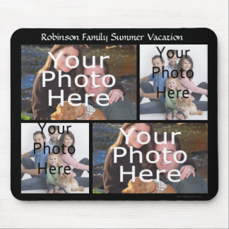 Tapis De Souris Le collage fait sur commande Mousepad de photo