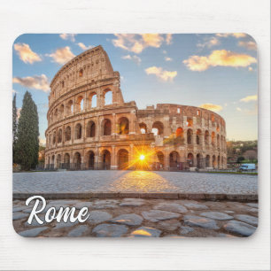 Tapis De Souris Le Colosseum, à Rome, Italie