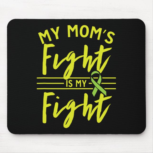 Tapis De Souris Le combat de maman est ma lutte Conscience de la m (Devant)