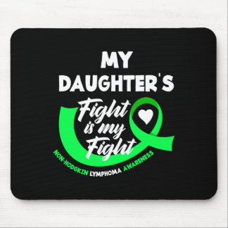 Tapis De Souris Le Combat de Mes Filles Est Mon Combat Contre le L