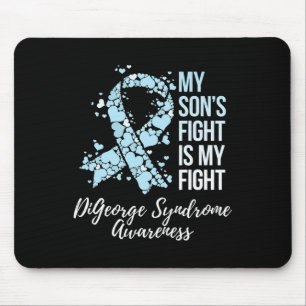 Tapis De Souris Le combat de mon fils est au fait de mon syndrome