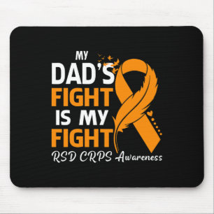 Tapis De Souris Le combat de mon père est mon combat Rsd Crps Feat