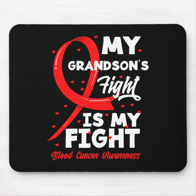 Tapis De Souris Le combat de mon petit-fils est mon combat Sensibi (Devant)