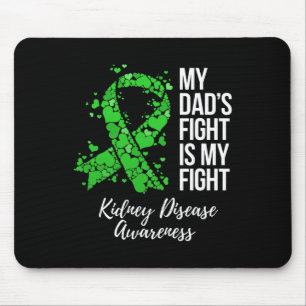 Tapis De Souris Le combat de papa est mon combat Conscience de la 