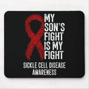 Tapis De Souris Le combat de Scd Mon Fils est ma lutte contre la m